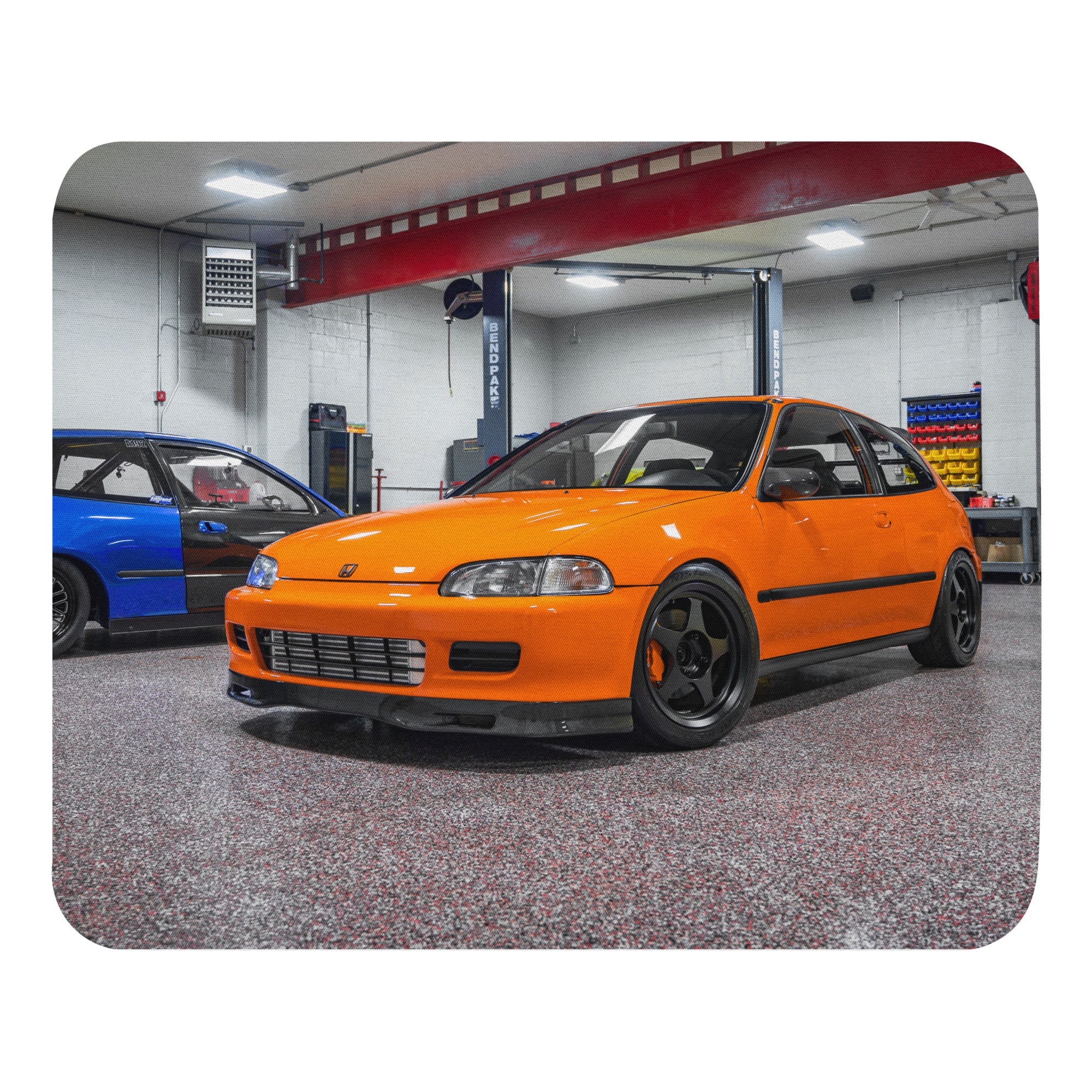 Orange EG Mouse pad