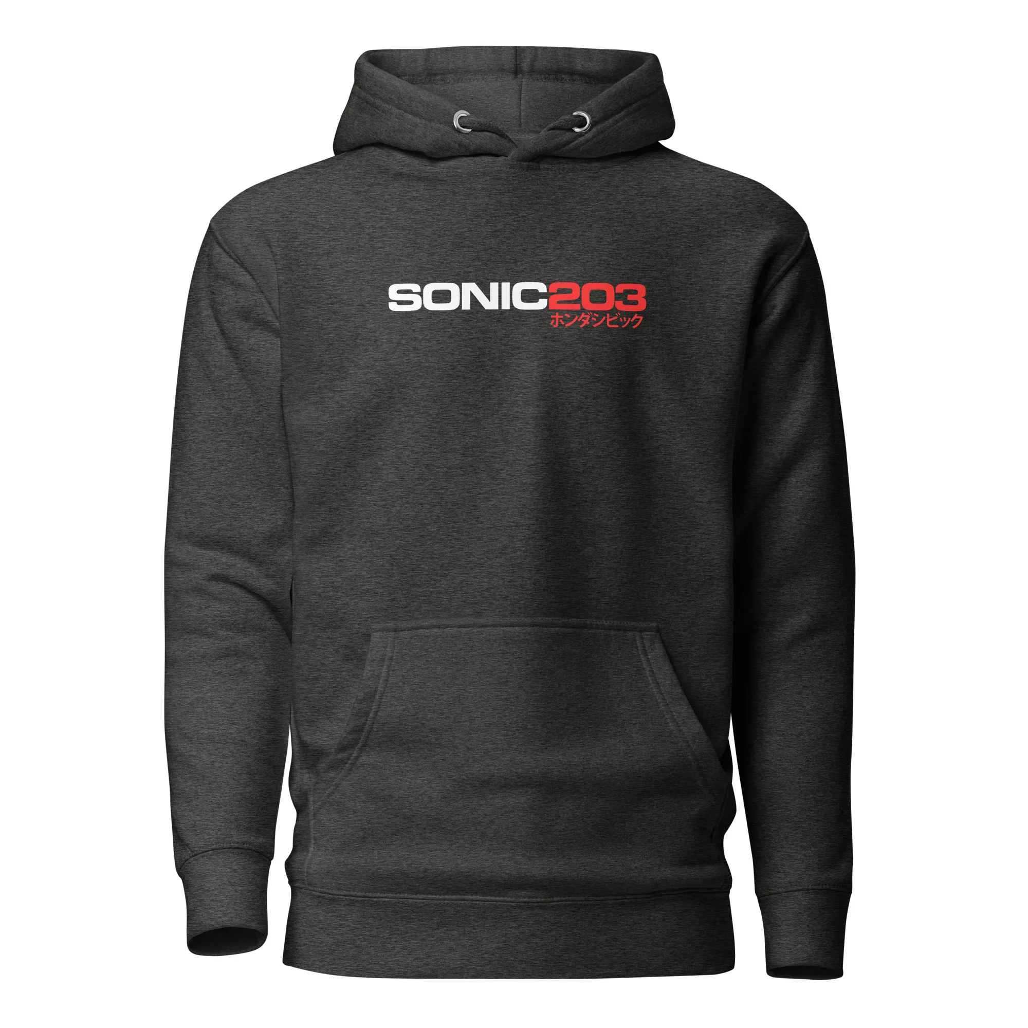 Sonic203 Hoodie Red/white Logo! - Image 3