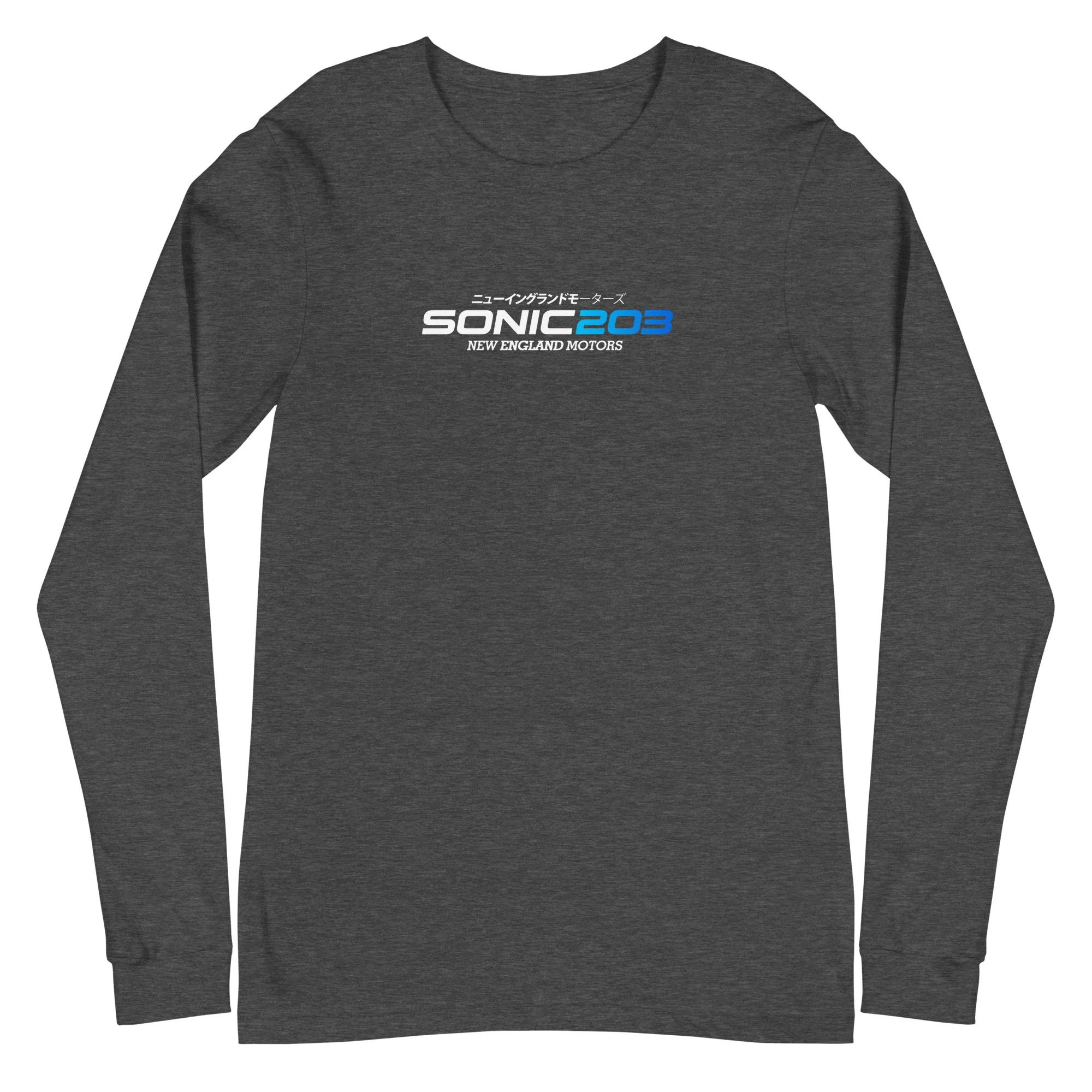 Sonic203 Long Sleeve white/blue Logo! - Image 4