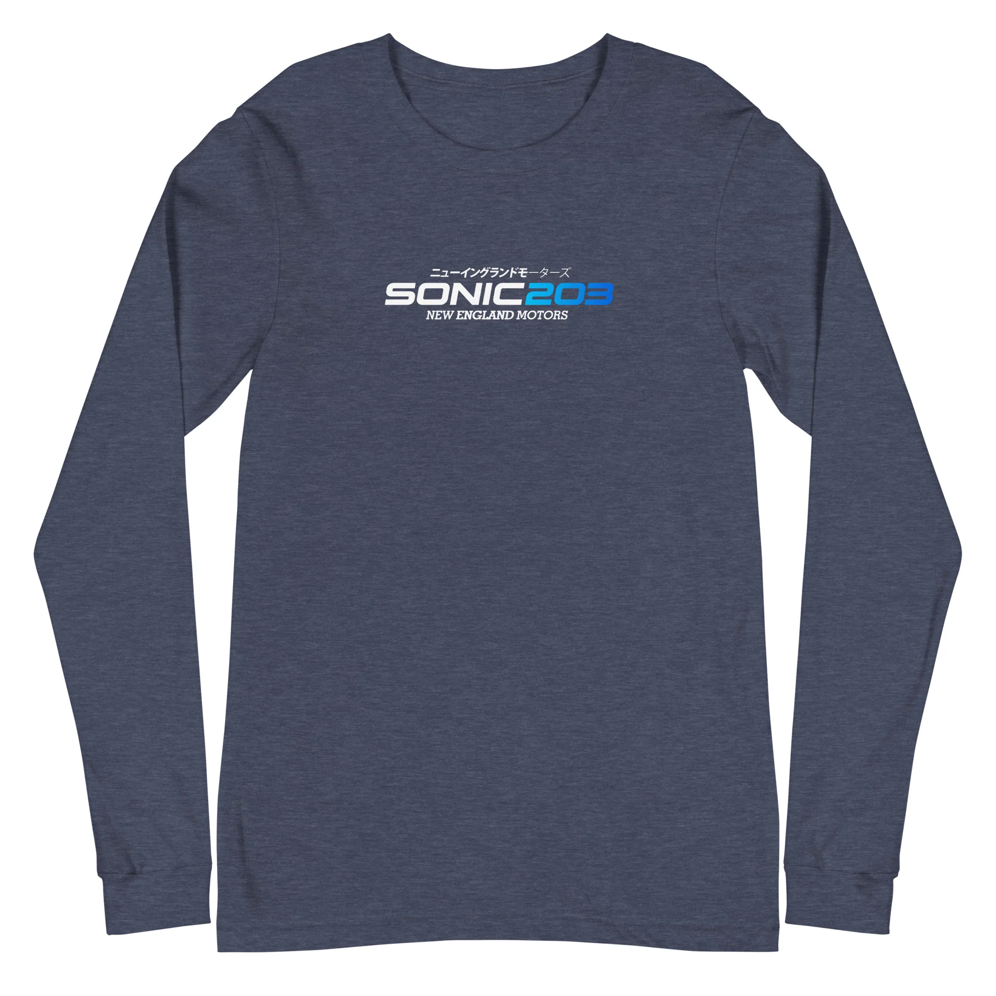 Sonic203 Long Sleeve white/blue Logo! - Image 6